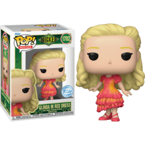 Funko POP! Movies Wicked Glinda in Red Dress Edition Limitée