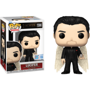 Funko POP! Television Lucifer - Lucifer Morningstar with Angel Wings Edition Limitée Fall Convention 2024