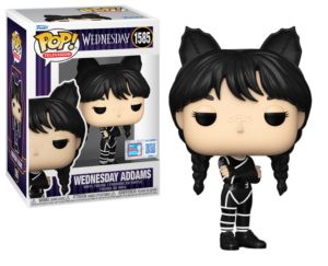 Funko POP! Television Wednesday - Wednesday Addams (Cat Costume) Edition Limitée Fall Convention 2024