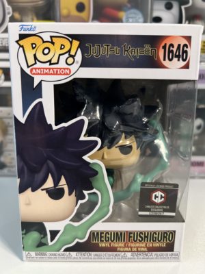 Funko POP! Animation Jujutsu Kaisen Megumi Fushiguro (Graffiti Battle) Limited Edition Chalice Collectibles - Imperfect Box
