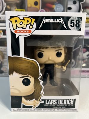Funko POP! Rocks Metallica Lars Ulrich - Boîte Imparfaite