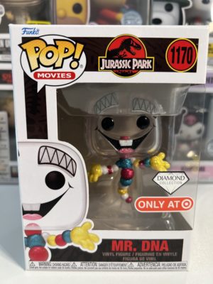 Funko POP! Movies Jurassic Park Mr. DNA Diamond Limitierte Auflage Target - Unvollkommene Box