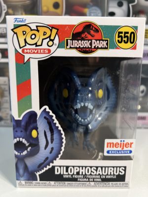 Funko POP! Movies Jurassic Park Dilophosaurus (Moonlit) Limitierte Auflage Meijer - Unvollkommene Box