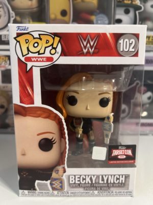 Funko POP! WWE Becky Lynch Edition Limitée Target Con 2022 - Boîte Imparfaite