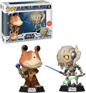 Funko POP! 2-Pack Star Wars Jar Jar Binks Vs General Grievous Limited Edition GameStop