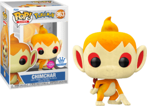 Funko POP! Games Pokémon Chimchar Flocked Limited Edition