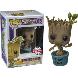 Funko POP! Les Gardiens de la Galaxie Dancing Groot (Bleu) Edition Limitée
