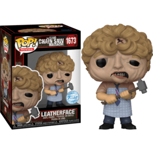 Funko POP! Movies Blutgericht in Texas 50th Anniversary Leatherface mit Hammer Limitierte Auflage<br>