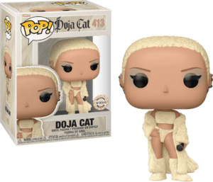 Funko POP! Rocks Doja Cat - Doja Cat Flocked Limited Edition Coachella Festival 2024 + Acrylic Box