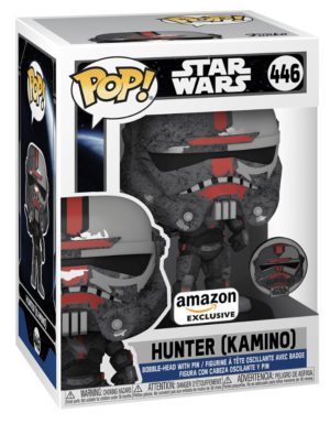 Funko POP! Star Wars Hunter (Kamino) with Pin Limited Edition Amazon