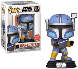 Funko POP! Star Wars The Mandalorian Paz Vizsla (with Wrench) Limited Edition GameStop