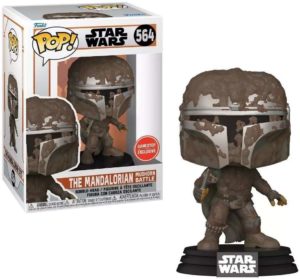 Funko POP! Star Wars The Mandalorian - The Mandalorian Mudhorn Battle Limitierte Auflage GameStop