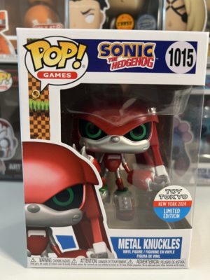 Funko POP! Games Sonic the Hedgehog Metal Knuckles Limitierte Auflage Toy Tokyo 2024 - Unvollkommene Box