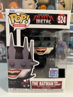 Funko POP! Dark Knights Death Metal Batman Who Laughs Limited Edition Fall Convention 2024 - Imperfect Box