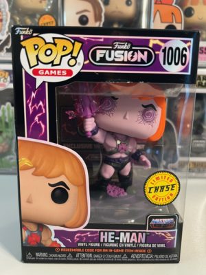 Funko POP! Games Funko Fusion Masters of the Universe He-Man Edition Limitée Chase - Boîte Imparfaite