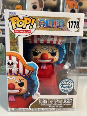 Funko POP! Animation One Piece Buggy the Genius Jester Limited Edition - Imperfect Box