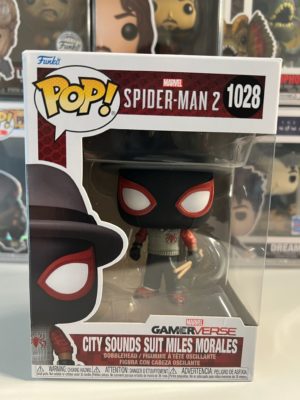 Funko POP! Marvel Gamerverse Spider-Man 2 City Sounds Suit Miles Morales - Unvollkommene Box