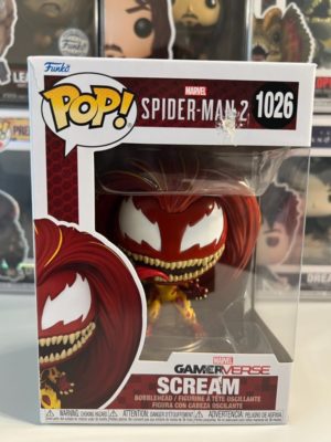 Funko POP! Marvel Gamerverse Spider-Man 2 Scream - Boîte Imparfaite