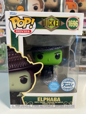 Funko POP! Movies Wicked Elphaba Diamond Edition Limitée - Boîte Imparfaite