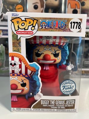 Funko POP! Animation One Piece Buggy the Genius Jester Limited Edition - Imperfect Box