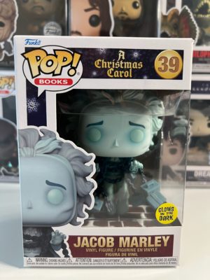 Funko POP! Books A Christmas Carol Jacob Marley Glow in the Dark - Imperfect Box