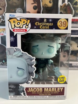 Funko POP! Books A Christmas Carol Jacob Marley Phosphorescente - Boîte Imparfaite