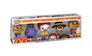 Funko POP! 5-Pack Ad Icons McDonalds Officer Mac / Grimace / Ronald McDonald / Hamburglar / Mayor McCheese Limited Edition Golden Arches Unltd.