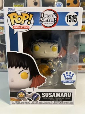Funko POP! Animation Demon Slayer Susamaru with Temari Balls Edition Limitée - Boîte Imparfaite