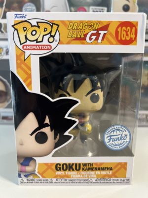 Funko POP! Animation Dragon Ball GT Goku with Kamehameha Limited Edition - Imperfect Box