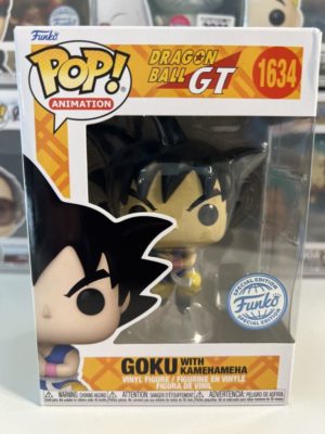 Funko POP! Animation Dragon Ball GT Goku with Kamehameha Limited Edition - Imperfect Box