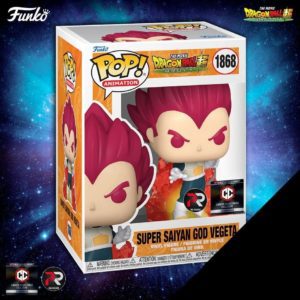 Funko POP! Animation Dragon Ball Super Broly - Super Saiyan God Vegeta Limited Edition Chalice Collectibles Pre-Release