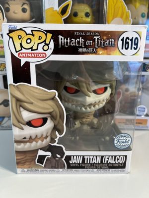 Funko POP! Animation Attack on Titan Jaw Titan (Falco) 15cm Limitierte Auflage - Unvollkommene Box