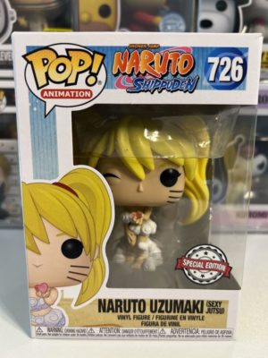 Funko POP! Animation Naruto Shippuden - Naruto Uzumaki (Sexy Jutsu) Limitierte Auflage - Unvollkommene Box