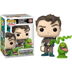 Funko POP! Animation The Real Ghostbusters Venkman with Slimer