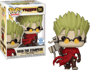Funko POP! Animation Trigun Vash the Stampede with Punisher Cross Limitierte Auflage