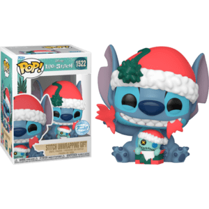 Funko POP! Disney Lilo & Stitch - Stitch Unwrapping Gift Limited Edition