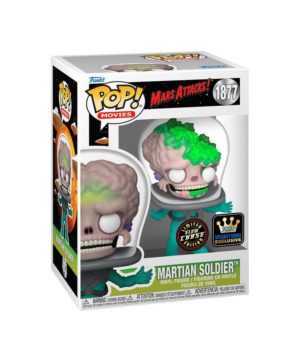 Funko POP! Movies Mars Attacks! Martian Soldier Glow in the Dark Limited Edition Chase