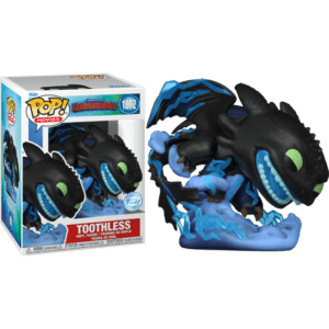 Funko POP! Premium Movies Dreamworks Dragons Toothless (With Lightning) Limitierte Auflage