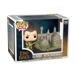 Funko POP! Town Movies Lord of the Rings Elrond with Rivendell
