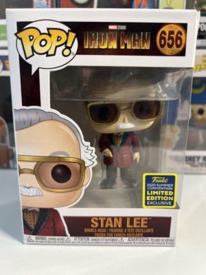 Funko POP! Iron Man Stan Lee Cameo Edition Limitée - Boîte Imparfaite