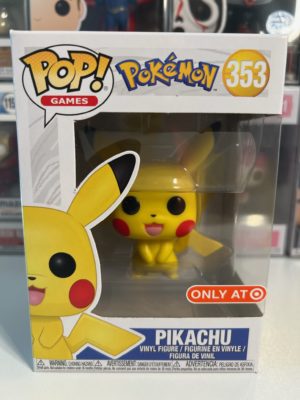 Funko POP! Games Pokémon Pikachu Limitierte Auflage Target - Unvollkommene Box