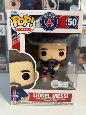 Funko POP! Football Paris Saint-Germain Lionel Messi (Home Kit) - Boîte Imparfaite