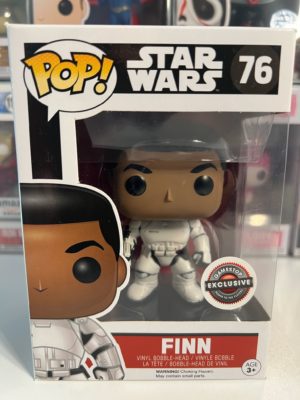 Funko POP! Star Wars Episode 7 Finn (Stormtrooper) Limited Edition GameStop - Imperfect Box