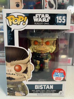 Funko POP! Movies Star Wars Rogue One Bistan Limitierte Auflage Comic Con 2016 - Unvollkommene Box