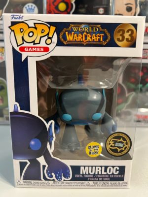 Funko POP! Games World of Warcraft Murloc Glow in the Dark Limited Edition Blizzard - Imperfect Box