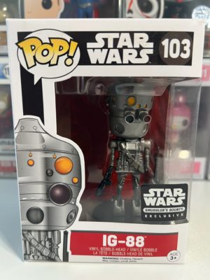 Funko POP! Star Wars IG-88 Limitierte Auflage Smuggler's Bounty - Unvollkommene Box