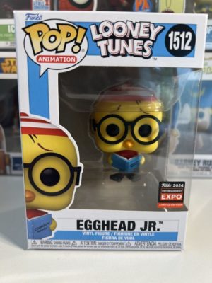 Funko POP! Animation Looney Tunes Egghead Jr. Limitierte Auflage Entertainment Expo 2024 - Unvollkommene Box