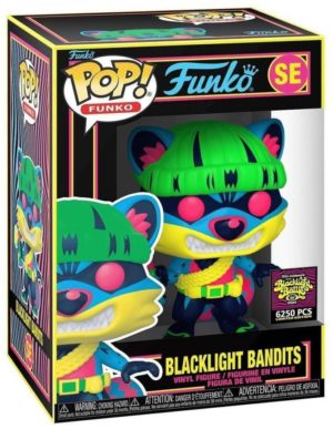 Funko POP! Funko Blacklight Bandits Limited Edition 6250 Pieces Blacklight Battle 2022
