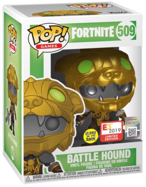 Funko POP! Games Fortnite Battle Hound Edition Limitée Phosphorescente E3 2019