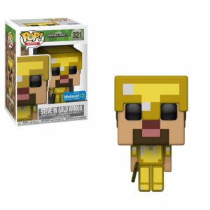 Funko POP! Games Minecraft Steve in Gold Armor Limitierte Auflage Walmart
